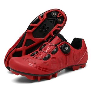 Cykelskor 2023 Cykel Mountain Bike Shoes Men's Cleat Road Speed ​​Flat Sneakers Racing Women's SPD