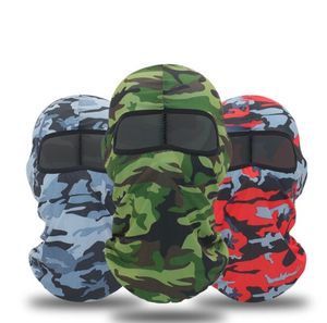 サイクリングマスクBretahable Balaclava Caps戦術チーフカモ帽子キャップスノーボードヘルメットライナーフルフェイスマスク