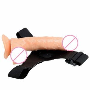 Sex Toy Dildos Dildos Wearable para mulheres Lesbian Self Stick Simulação Fun Sex em Equipamento de Passion