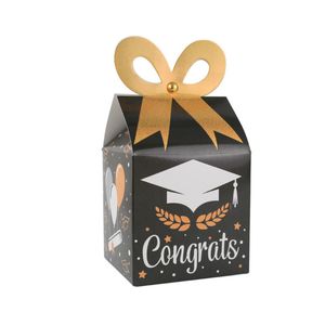 Congratulations Graduation Ceremony Atmosphere Decoration Theme Party Bachelor's Dress Candy Box A377