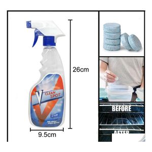 Other Household Cleaning Tools Accessories Wholesale Car Windshield Glass Washer Spray 10 Pcs Scale Removal Decontamination Efferv Dh4Y1