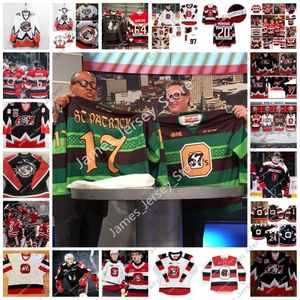 Хоккейные майки Custom Ohl Ottawa 67 с выстрелом хоккейной майки 16 Томас Джонстон 21 Алекс Джонстон 23 Уилл Герриор 8 Бренден Сириззтти 11 Адам Варга 13