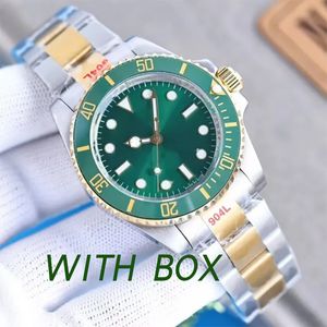 2023 Highquality Mens Watch Designer Ceramics Watches Stainless Steel Automatic Mechanical Sapphire Solid Clasp Gold Wristwatch Casual