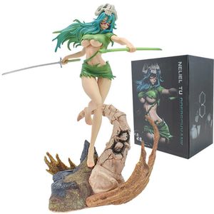 Aktionsspielfiguren 28 cm japanische Anime-Mädchen Bleach Gk Nelliel Tu Odelschw Anime-Figur PVC-Modellfigur Sammlerstück Foi Kindergeschenke T230105