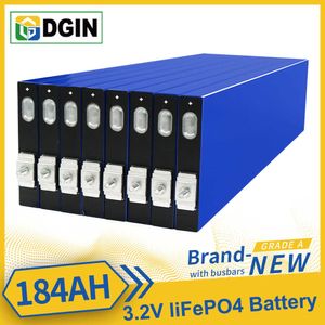 3,2 V 200Ah LifePO4 Batteria Fai da te 12V 24V 48V 184Ah Pacco batteria ricaricabile per sistema di archiviazione solare a griglia OFF per elettrodomestici domestici