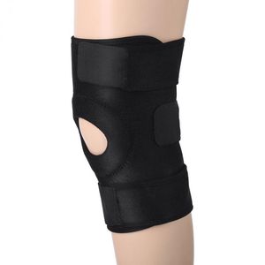 膝パッド肘ブラック通気性サポートブレース調整可能なフックとループストラップ圧縮スリーブ