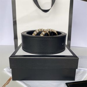 Cinto de couro genuíno com fivela de moda Largura 3,8 cm 3,4 cm 2,8 cm 2,0 cm 20 estilos de alta qualidade com cintos de designer de caixa masculino feminino AAA09721
