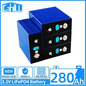 3.2V 271AH 280AH LifePo4バッテリー真新しい充電可能なリチウム鉄リン酸バッテリーDIY 12V 24V 48VまたはRVボートヨットフォークリフト