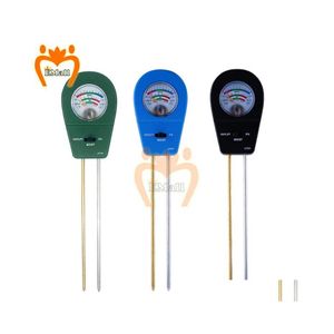 Ph Meters Soil Moisture Meter Humidity Sensor Plant Flowers Acidity Test Fertility Hygrometer Tester Garden Drop Delivery Office Sch Dhtbd
