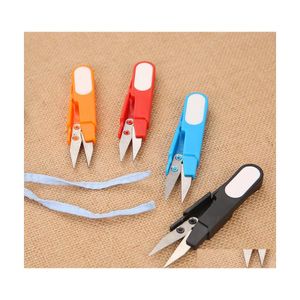 Scissors Yarn Fishing Thread Beading Clipper Sturdy Mini Tool Stainless Steel Tailor Practical Sewing Embroidery Thrum Snips Drop De Dhhda