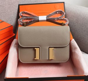 Luxurys Designers Torby Prawdziwa skórzana damska torebka wysokiej jakości torba na ramię CrossBody portfel