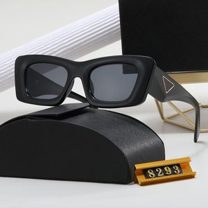 Tasarımcılar Güneş Gözlüğü Kadın Vintage Kare Tam PC Çerçeve Cam Erkekler Polarize Güneş Gözlükleri Moda Açık Spor Plaj UV400 Sunglass 2301074QS