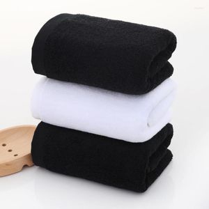 Asciugamano nero bianco cotone viso spesso asciugamani per la casa cucina bagno El adulti bambini Toalla De Cara Toalha Rosto