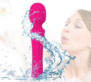 Schönheitsartikel Power sexy Maschine Klitoris Vibrator Aufladen AV Vibratoren Zauberstab Massagegerät Erwachsene Vaginal Produkt Klitoris Spielzeug für Frauen