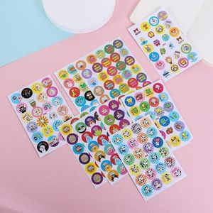 Gift Wrap 240pcs Cartoon Mother Teacher School Supplies Award Reward Stickers Stationery Sticker Praise Label Po Decor