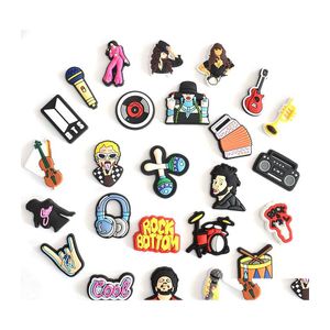 Shoe Parts Accessories Wholesale Artist Singer Selena JIBITZ Charms Soft Pvc Charm For Clog Shoes Kids Gift