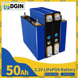 3.2V LIFEPO4 50AH Batteri 4/8/16/32 st. Klass A DEEP CYKLES LITIUM IRON FOSFAT BATTERI DIY CELL PACK FÖR RV VANS BOATS CAMPER