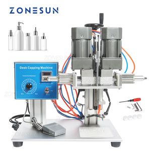 Zonesun Bottle Capping Machine Srew Unicorn Juice Spray Twist Twist Twist Groatper Combutep ZS-XG6100