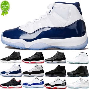 TOP OG Discount Basketball Shoes 11s Men Women 11 25th Anniversary Bred Concord Cap and Gown UNC Gamma Mens Womens Trainers Sports Sneakers