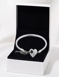 Womens 925 Sterling Silver Bracelets Femme DIY Jewelry Fit Pandora Beads Lady Gift With Original Box Fashion Classic T Heart Snake2537799