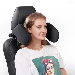 Pillow Car Seat Headrest Neck For Sleeping Side Head Support Travel Kids Adults Memory Foam U-shaped Cervical