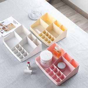 Storage Boxes Makeup Organizer Cosmetic Box Desktop Jewelry Nail Polish Drawer Desk Top Support Pen Barrel