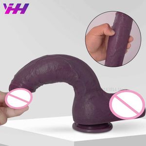 Beauty Items Super Real Penis Soft Dildo Realistic Big Dick sexy Toys for Women Vaginal Anal dildo Male Artificial Strap on consolador