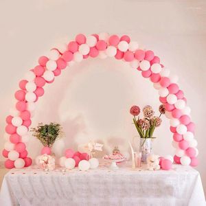 Partydekoration großer Ballonbogen Set Säulenstand Basisrahmen Kit Geburtstag Hochzeitsdekor Verkauf Verkauf