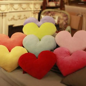 Cuscino decorativo a forma di cuore rosa per la decorazione della stanza delle ragazze dei ragazzi, bambola di peluche ripiena, decorazioni per bambini