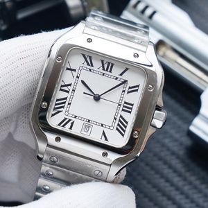 Designer Mens Watch 40 mm w pełni automatyczne zegarki mechaniczne Wysokiej jakości zegarki precyzyjne stalowe opaska Montre de Luxe na rękę dla mężczyzny