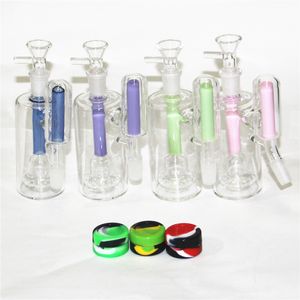 Hookahs 14mm 18mm Reclaim Catcher Adapters Female Male Glass Drop Down Adapter With Quartz Banger For Glass Oil Dab Rigs Water Bongs