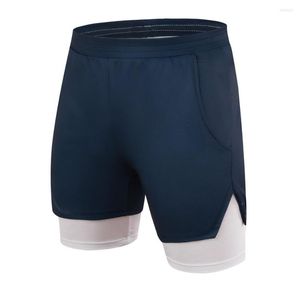 Running Shorts 2023 Summer Men 2 In 1 Sports Jogging Fitness Training Quick Dry Mens Gym Sport Short Pants