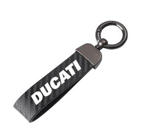 Keychains koolstofvezel motorfiets sleutelhanger ring voor Ducati 796 795 821 Monster 696 400 Diavel Multistrada Accessories4708902
