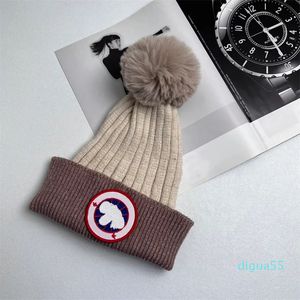 Beanie/Totenkopfkappen Designer-Wintermütze, Mütze, WM-Farb-Kaschmirmütze