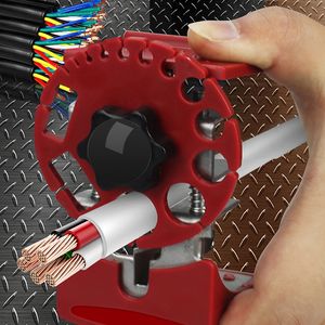 Other Hand Tools held Quick Stripper Held Electric Wire Machine Manual Copper Stripping Crimping Tool Sharp Cable Cutter 230106