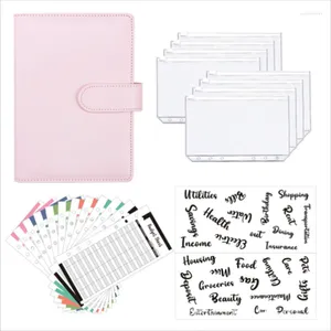 Loose-leaf Notebook PU Leather Schedule Diary Hand Book Set