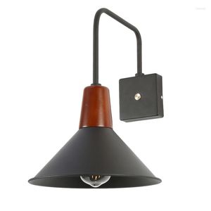 Vägglampa nordiskt sovrum vintage industriell ljus för hembelysning wandlamp trapplighuvud armaturer med switch bar sconce