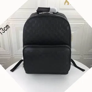 Мужские сумки Totes Backpack N40306 с тиснением из кожи Дизайнерские мужские рюкзаки в шахматном порядке Роскошные ранцы Школьная сумка для мужчин Сумки для ноутбуков