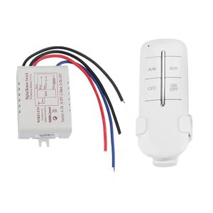 Switches Onoff Ac180240V Wireless Receiver Lamp Light Rf Remote Control Switch 1 Way 1000W Drop Delivery Office School Business Indu Dhn6Z