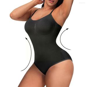 Women's Shapers 2023 Plus Size Seamless Bodysuit Shapewear Women Tummy Waist Shaper Body Underwear Slimming Trainer Z8D0