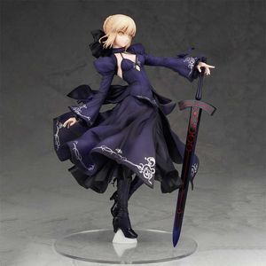 Action Toy Figures Fate Grand Order 24cm Jeanne d'Arc Saber Action PVC Figure Collection Giocattoli di modello Fate Stay Night Saber Figure Toys T230105