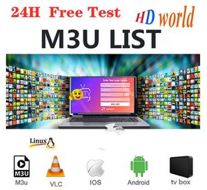 M3U estável Melhores canais de TV Protector Smart TV Parts Sansat Europa França Holanda Arábia UK Espanha Africa TV Código de teste grátis Firestick