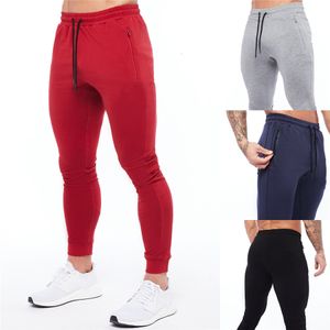 Męskie spodnie joggingowe sporne spodnie dresowe biegające gimnastyczne joggery bawełniane ścieżki szczupłe kulturystyki 230107