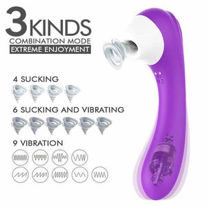 Красота 2 в 1 G Spot Sexy Toys for Woman Мощные дилдо вибратор Clitoris соска соса