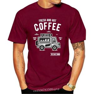 Men's T Shirts Food Truck Shirt Men Women Coffee Funny Tops Unisex TEE ShirtMen's