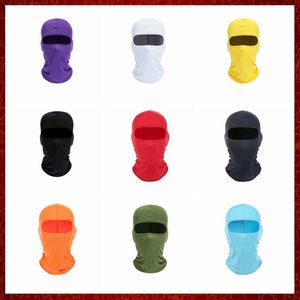 Mzz40 nova máscara de verão Balaclava Motocicleta Máscara Face Sport Biker Shield Moto Hood Hood Cap máscara de esqui à prova de vento