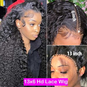 NXY LACE WIGS HD 13X6 CABELOS HUMANOS PARA MULHERES BRONACIONAL 13X4 PROFUNDO 360 FRONTAL FRONTAL 30 polegadas Frente 230106