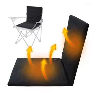 Pillow Warm Chair Cover Heated Outdoor Camping Sofa 3 Level Temperature Controller Seat Heater