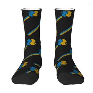 Men's Socks Printing Programmer Python For Men Women Stretchy Summer Autumn Winter Computer Developer Programming Coder Crew