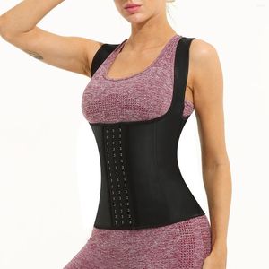 Intimo elasticizzato e modellante da donna Fajas Colombiani Vest Shaper Shapewear Donna Latex Waist Trainer Body Corsetto Guaina dimagrante Donna Pancia piatta Taglie forti